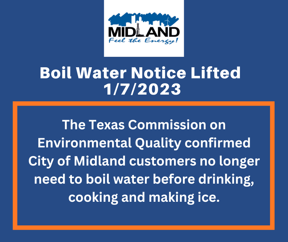 Boil Water Notice  Lifted