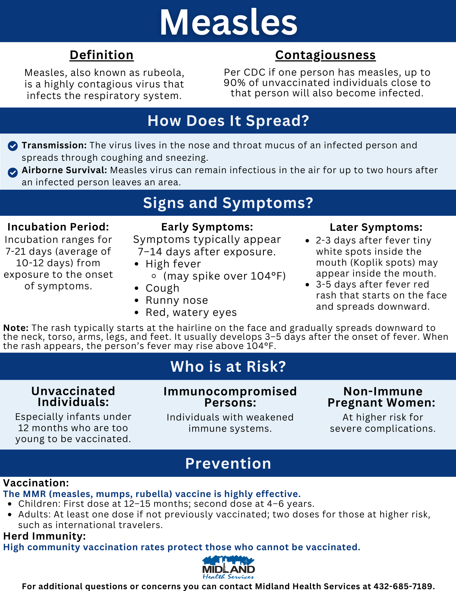 Measles Fact Sheet 2025